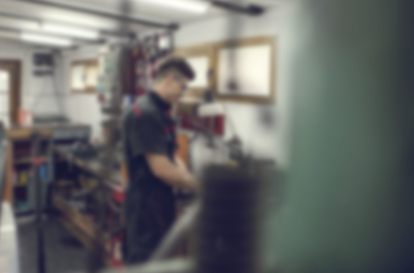 Werkstatt bei Schlesinger Solutions in Michelau